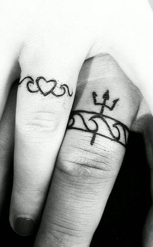 100 Unique Wedding Ring Tattoos You’ll Need to See Tattoo Me Now