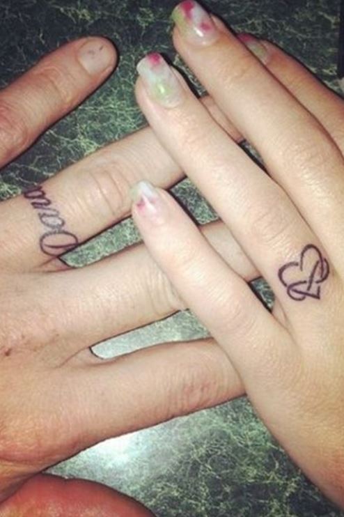 43 Wedding Ring Tattoos To Honor True Love - Our Mindful Life