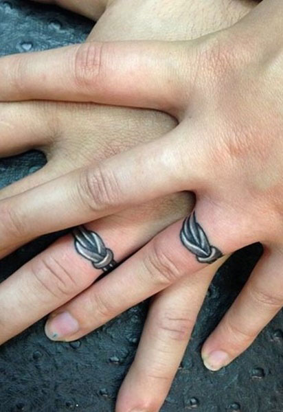 100 Unique Wedding Ring Tattoos You’ll Need to See - Tattoo Me Now