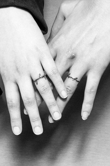 100 Unique Wedding Ring Tattoos You’ll Need to See - Tattoo Me Now