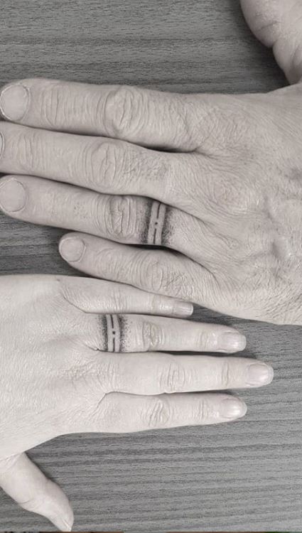 100 Unique Wedding Ring Tattoos You’ll Need to See - Tattoo Me Now