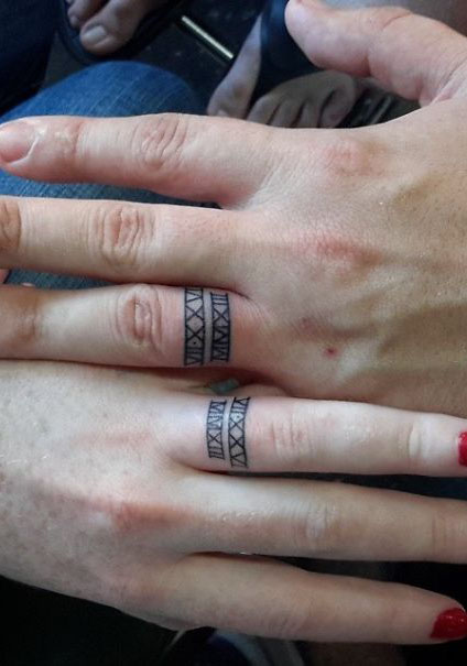 100 Unique Wedding Ring Tattoos You’ll Need to See - Tattoo Me Now