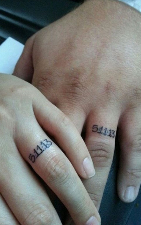Wedding ring tattoo - # | Tattoo wedding rings, Ring tattoo designs, Ring  finger tattoos