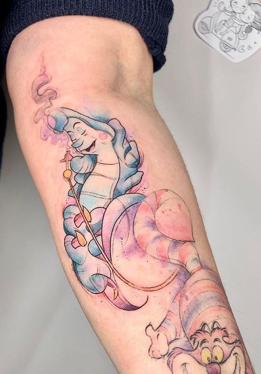 100 Alice in Wonderland Tattoos You'll Need to See - Tattoo Me Now