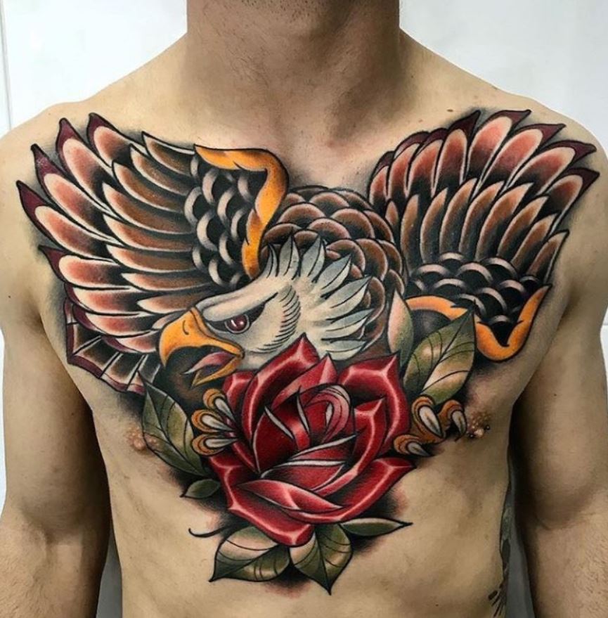 From Chest To Sleeve Showcase Of Eagle Tattoo Designs