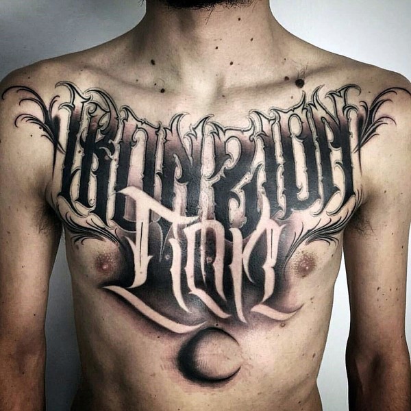 185 Trendy Chest Tattoos for Men - Tattoo Me Now