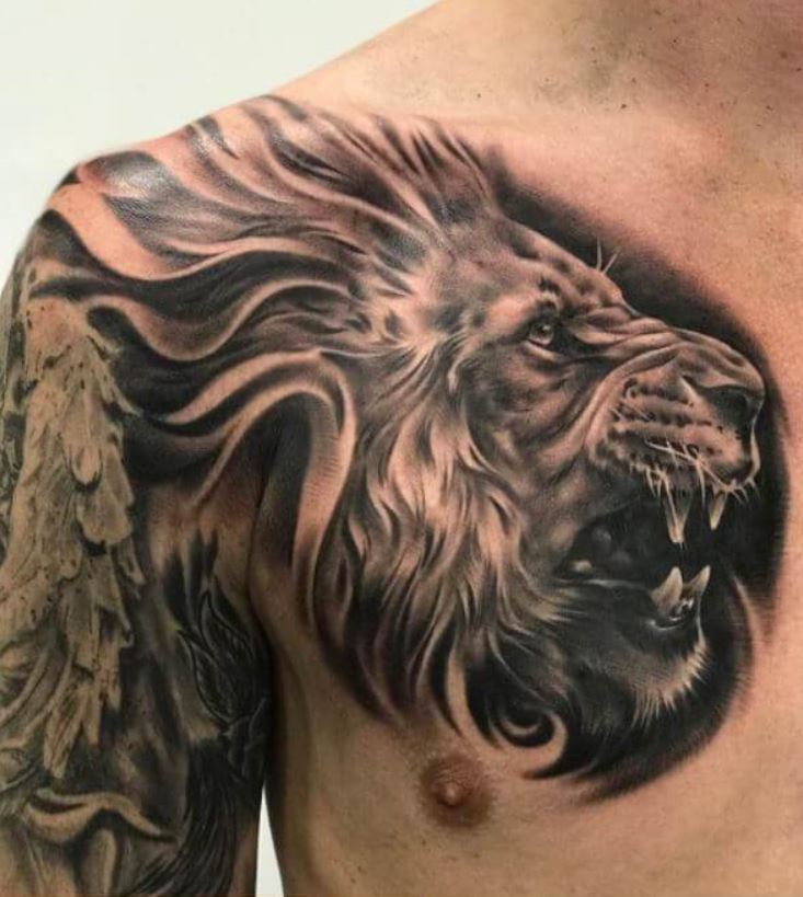 Shoulder Chest Tattoo  Best Tattoo Ideas Gallery