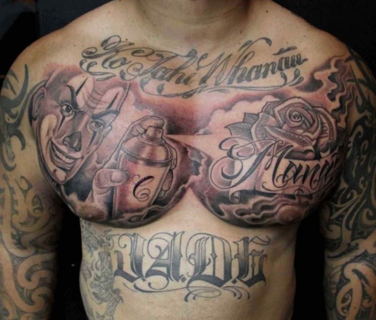185 Trendy Chest Tattoos for Men Tattoo Me Now