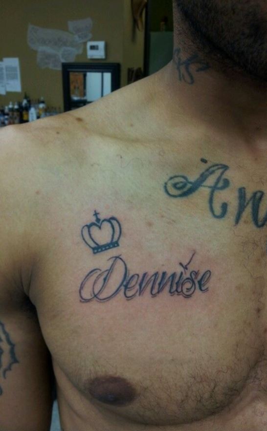 7 Tattoo Name Designs On Chest For You Tattoo Drawing Ideas