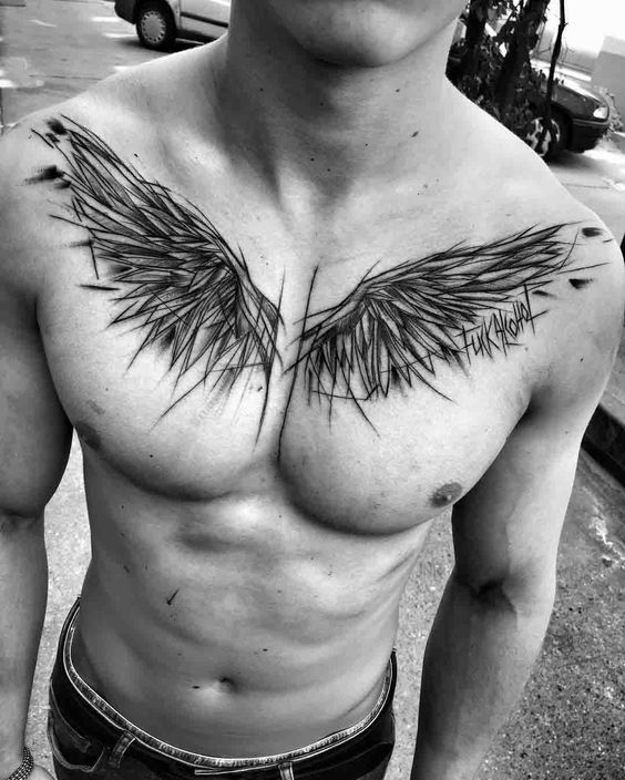 Full chest piece one session tattoos explore tattooartist roseta   TikTok