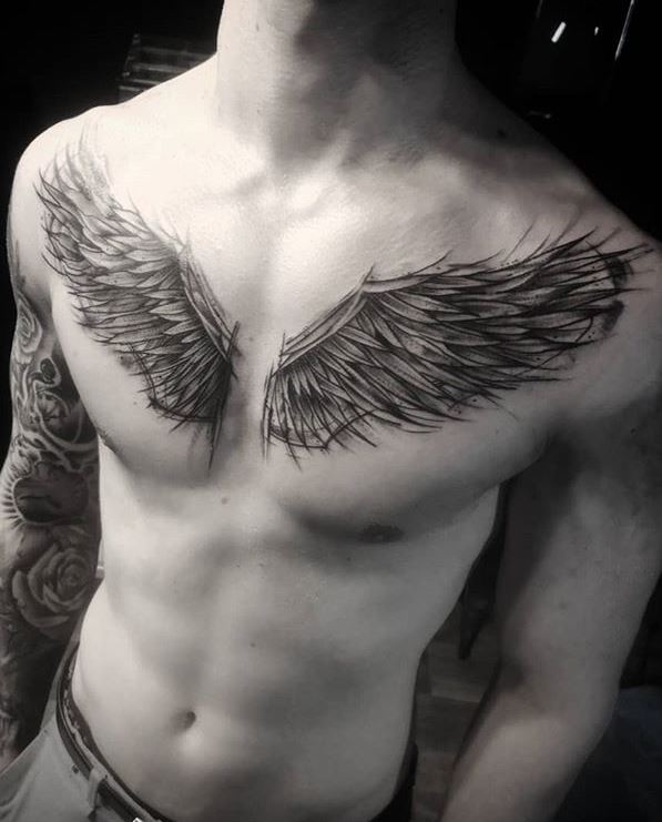 100 Best Angel Tattoos for Men and Women