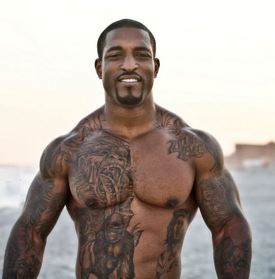 Chest Tattoos for Black Men.