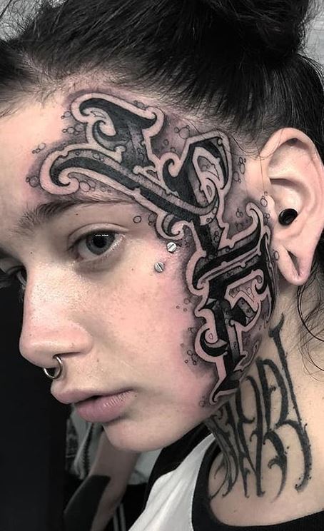 125 Trendy Face Tattoos and Ideas For Men & Women - Tattoo Me Now