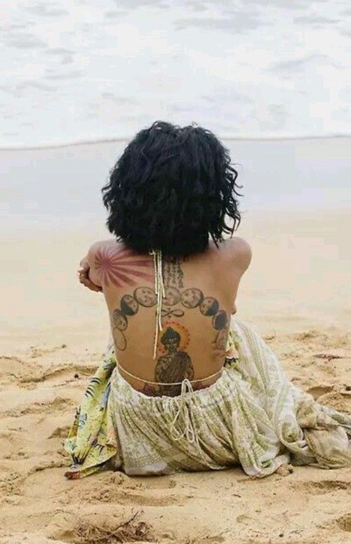 Jhené Aikos 15 Tattoos  Their Meanings  Body Art Guru