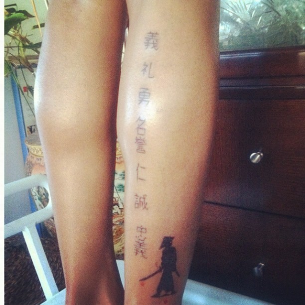 jhené aiko efuru chilombo  the girl with the Buddha tattoo Taken with