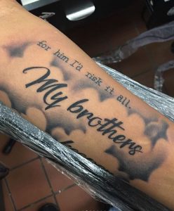 brother keeper sorella fratello forearm meanings meaningful tatuaggi tattoomenow beautytester lookalike