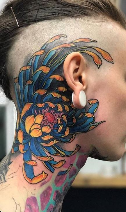 215 Trendy Neck Tattoos You Must See Tattoo Me Now