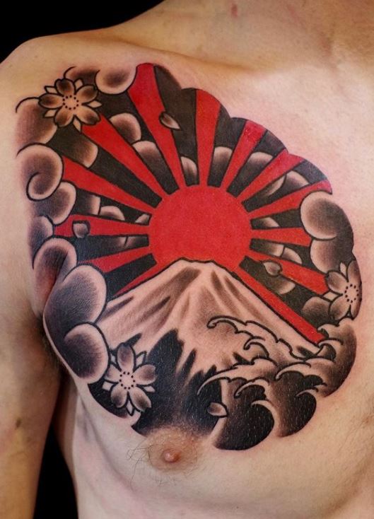 Rising Sun Tattoos | Tattoo Ideas, Designs and Meaning - Tattoo Me Now