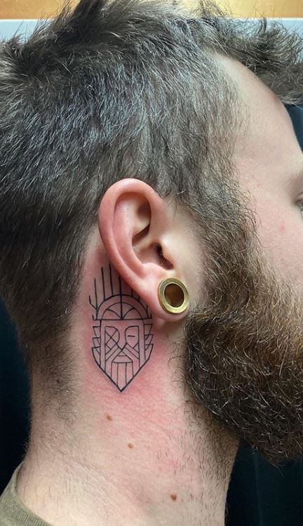 100 Amazing Behind the Ear Tattoos for 2023  Tattoo Twist