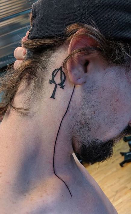 24+ Male Behind Ear Tattoos