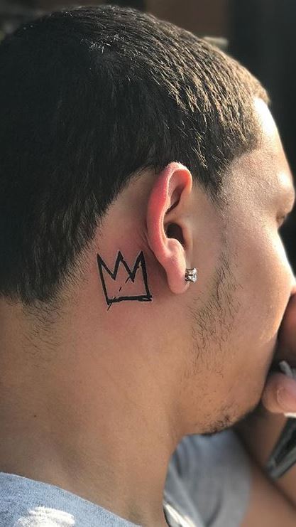 185 Trendy Behind the Ear Tattoos and Ideas - Tattoo Me Now 185 Trendy Behind the Ear Tattoos and Ideas - Tattoo Me Now