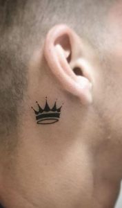 185 Trendy Behind the Ear Tattoos and Ideas - Tattoo Me Now