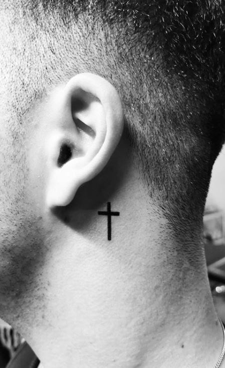 185 Trendy Behind the Ear Tattoos and Ideas - Luv68