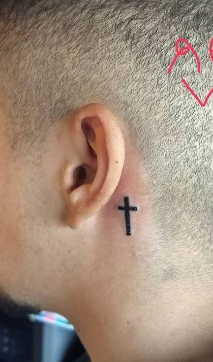 185 Trendy Behind the Ear Tattoos and Ideas - Tattoo Me Now