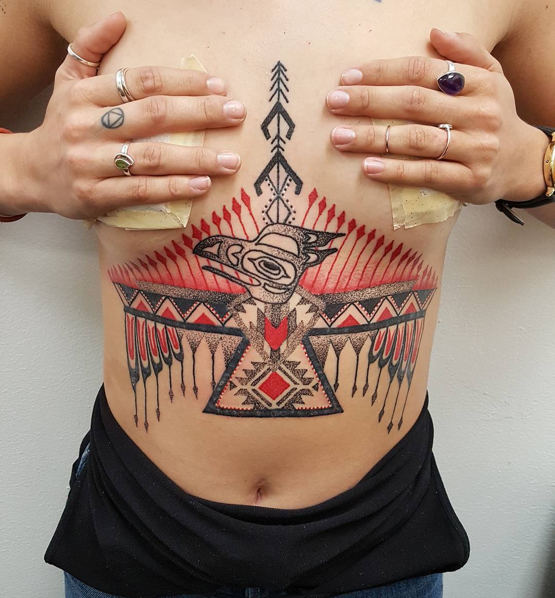 125 Trendy Underboob Tattoos You’ll Need to See - Tattoo Me Now