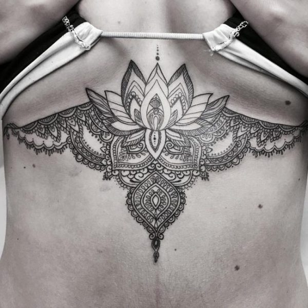 125 Trendy Underboob Tattoos You’ll Need to See - Tattoo Me Now
