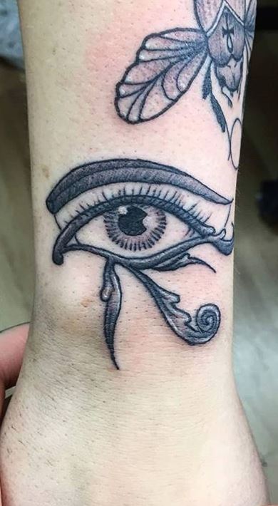 eye of horus tattoos wrist 03