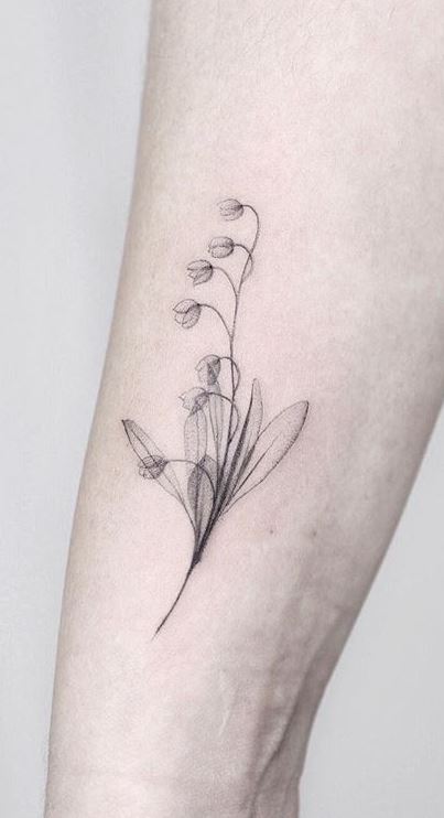 28 Lovely Lily Of The Valley Tattoo Ideas to Inspire You in 2023