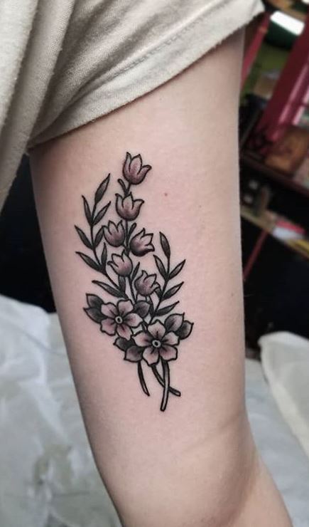 27 Gorgeous Birth Flower Tattoos that Youll Actually Wish Always