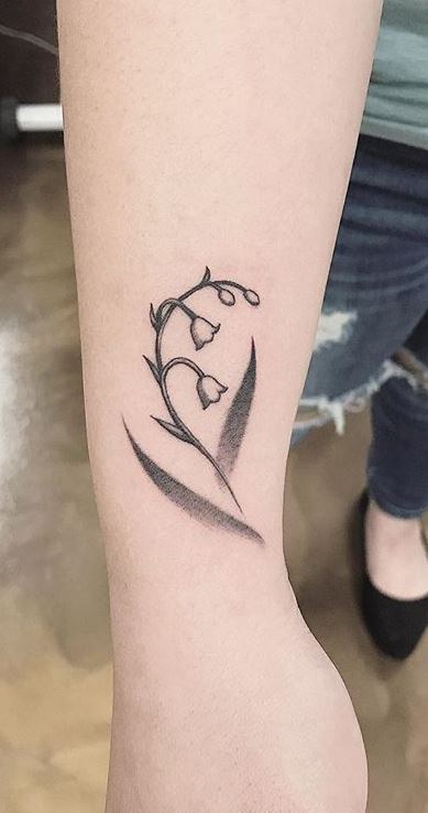 Valley wrist of the lily tattoo Lily Of