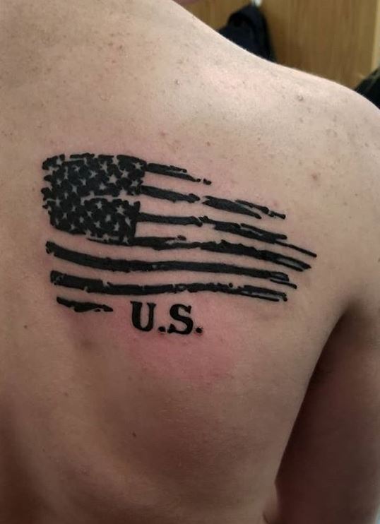 Discover 68 ripped american flag tattoo latest  thtantai2