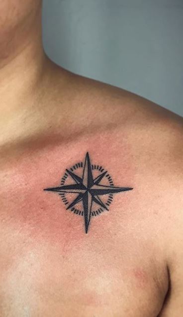 50+ Best Star Tattoos For Men (2024) Nautical, Shooting Designs