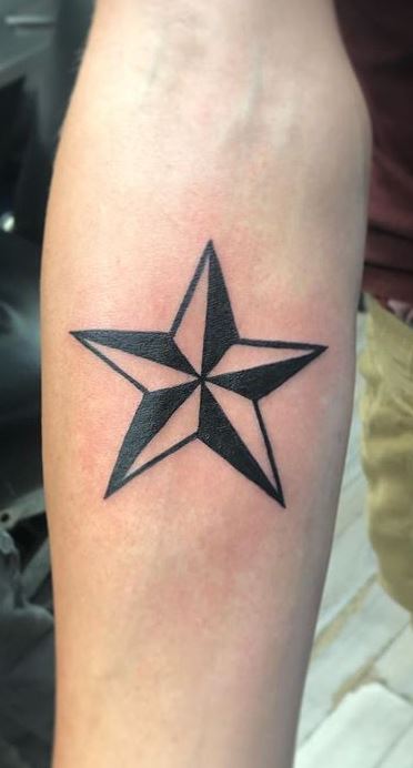 Delicate Russian star single needle tattoo maxlesquatt  Single needle  tattoo Wrist tattoos for guys Small wrist tattoos