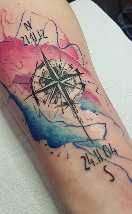 40 Trendy Nautical Star Tattoos, Ideas, Designs & Meanings - Tattoo Me Now