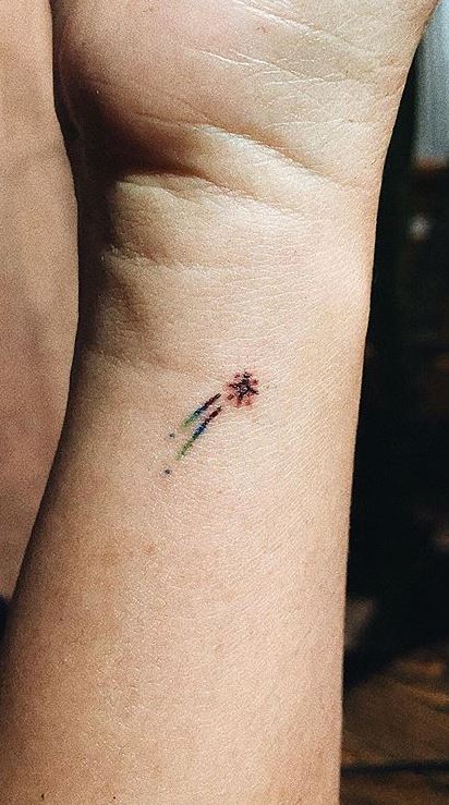 35 Trendy Shooting Star Tattoos, Ideas, Designs & Meanings ...