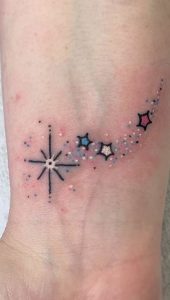 35 Trendy Shooting Star Tattoos, Ideas, Designs & Meanings - Tattoo Me Now