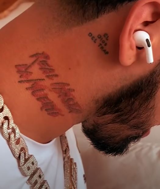 Untold Stories and Meanings Behind Anuel AA's Tattoos - Tattoo Me Now