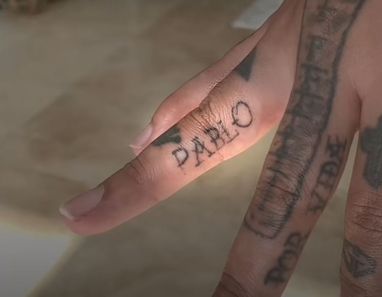 Anuel AA and Karol G Got New Tattoos by Tatu Baby  Tattoo Ideas Artists  and Models