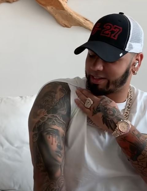 Anuel AA tattooed Karol Gs face on him long before proposing