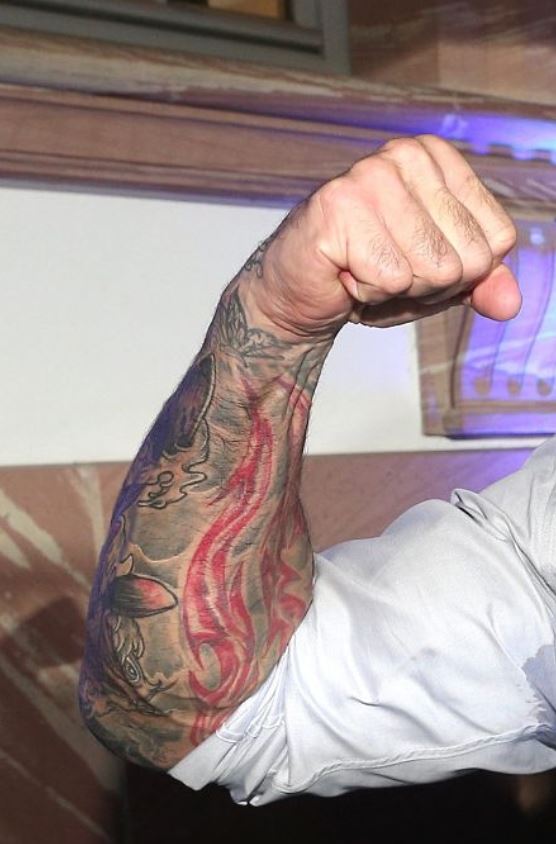 Dave Bautista He Proud Pinoy 🇵🇭show Tattoo #bautista #wwebautista #b