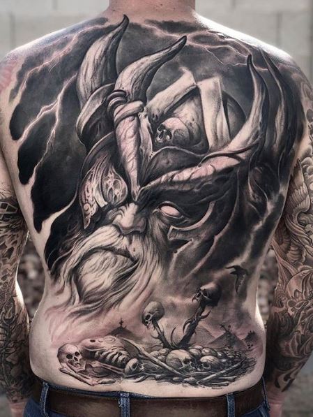 100+ Trendy Full Back Tattoos Designs and Ideas for Men - Tattoo Me Now