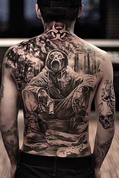 100+ Trendy Full Back Tattoos Designs and Ideas for Men - Tattoo Me Now