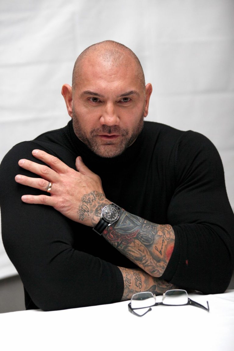 Untold Stories and Meanings Behind Dave Bautista's Tattoos Tattoo Me Now
