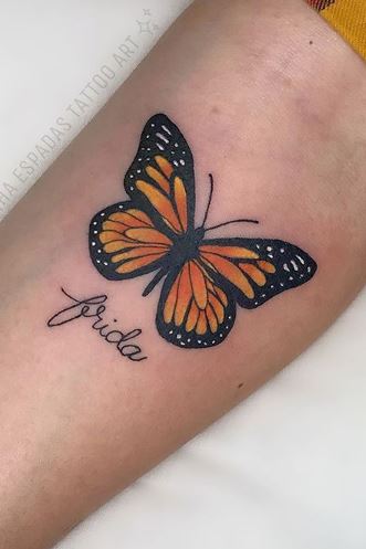 22 Beautiful Tattoos of Butterflies Youll Love  Moms Got the Stuff