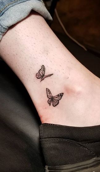 Far Nams: Butterflies Flying Tattoo On Arm : Flying Butterfly Tattoo