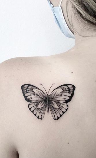 Black  White Tattoos on Pinterest